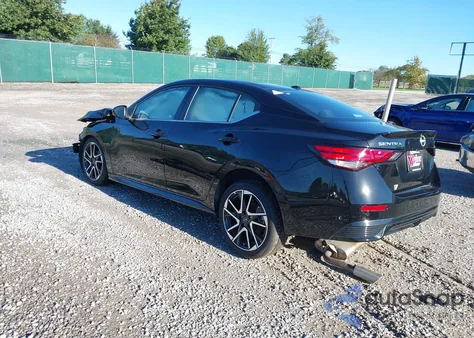 2025 Nissan Sentra Sr из США, поврежденный, VIN 3N1AB8DV3SY299255